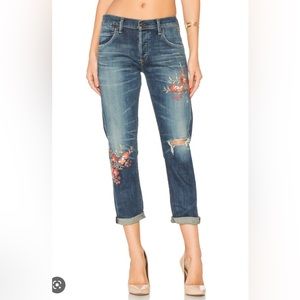 NWOT Citizens of Humanity by Jerome Dahan Madera Blossom Emerson BF Slim